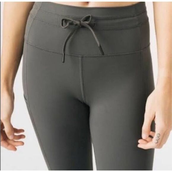 ZYIA Drawstring Cozy Luxe Joggers Leggings, Size 14-16 - Picture 3 of 9